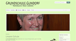 Desktop Screenshot of grundschule-gundorf.de